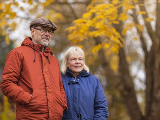 Elderly couple